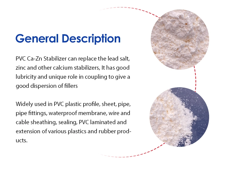 Eco-Friendly Calcium Zinc Stabilizer for PVC Foaming Ca Zn Ca/Zn Ca-Zn Cazn