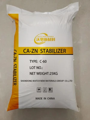Fabricantes de estabilizadores de zinc y calcio Estabilizador de calor de PVC C-60 Ca-Zn